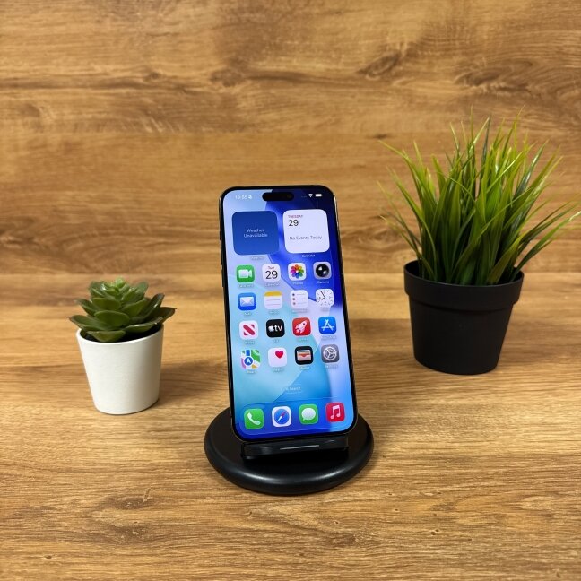 Apple iPhone 15 Pro Max 512GB Blue Titanium | 100% Battery | C | Atnaujintas 1