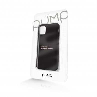 iPhone 11 dėklas Pump Silicone Minimalistic "Queen" 2