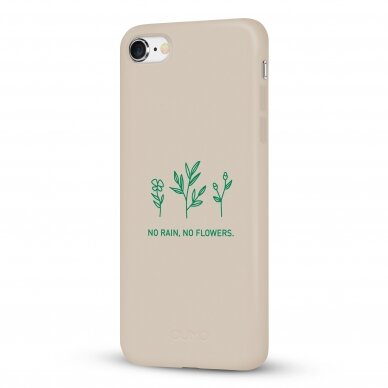 iPhone 7 / 8 / SE 2020 dėklas Pump Silicone Minimalistic "No Flowers" 3