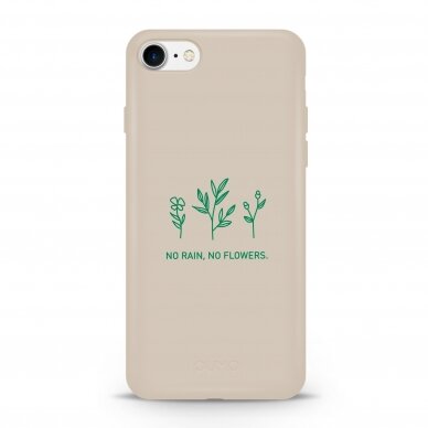 iPhone 7 / 8 / SE 2020 dėklas Pump Silicone Minimalistic "No Flowers"