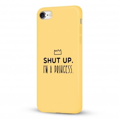iPhone 7 Plus / 8 Plus dėklas Pump Silicone Minimalistic "I'm A Princess" 3