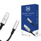 Adapteris 3mk Adapter USB-C to 3,5mm