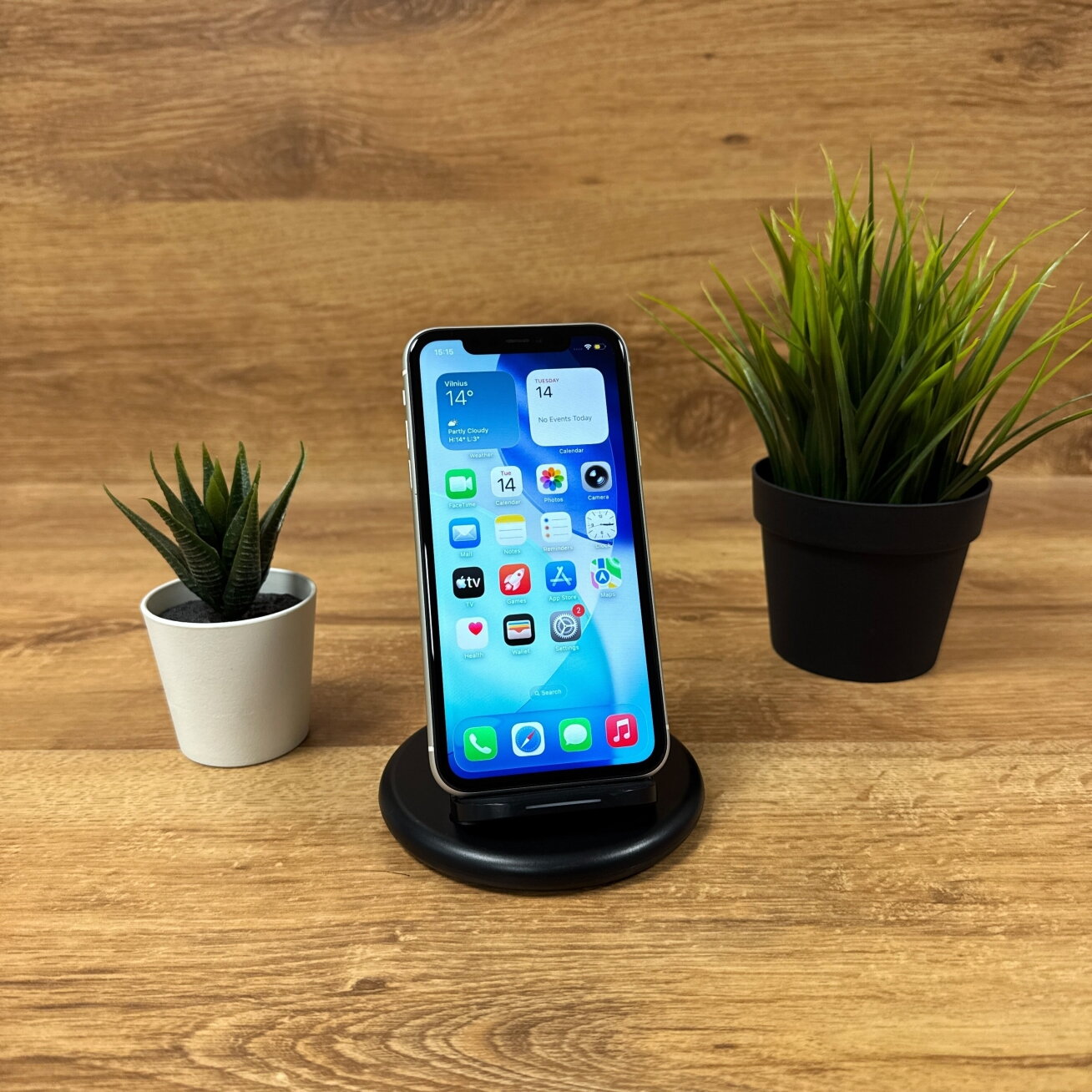 Apple iPhone 11 128GB White | 100% Battery | B | Atnaujintas 1 Apple iPhone 11 128GB White | 100% Battery | B | Atnaujintas 1