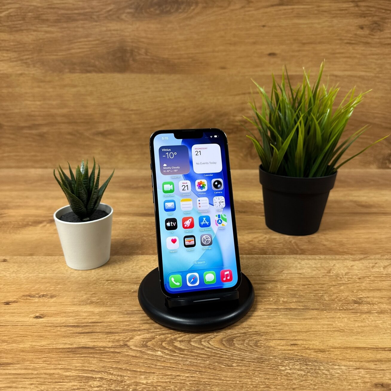 Apple iPhone 13 Pro 128GB Sierra Blue | 100% Battery | A | Atnaujintas 1 Apple iPhone 13 Pro 128GB Sierra Blue | 100% Battery | A | Atnaujintas 1