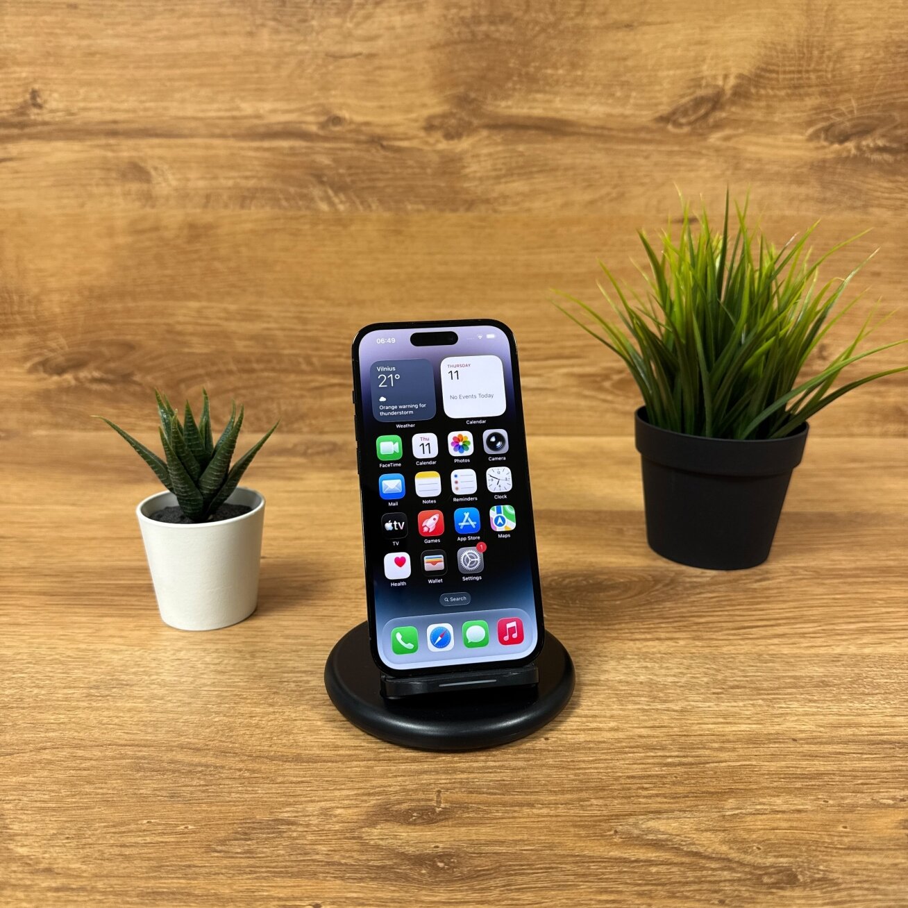 Apple iPhone 14 Pro 128GB Space Black | 100% Battery | B | Atnaujintas 1 Apple iPhone 14 Pro 128GB Space Black | 100% Battery | B | Atnaujintas 1