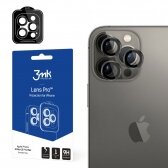 Apple iPhone 13 Pro/13 Pro Max apsauginis stikliukas kamerai 3mk Lens Pro juodas