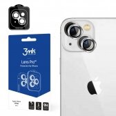Apple iPhone 15 apsauginis stikliukas kamerai 3mk Lens Pro sidabrinis