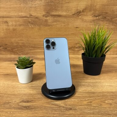 Apple iPhone 13 Pro Max 256GB Sierra Blue | 100% Battery | C | Atnaujintas Apple iPhone 13 Pro Max 256GB Sierra Blue | 100% Battery | C | Atnaujintas