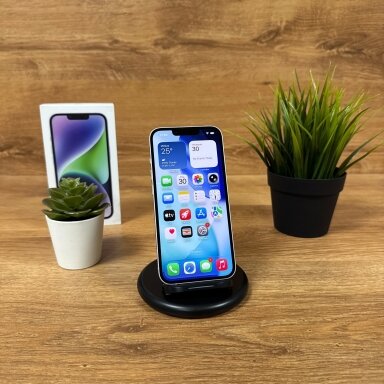 Apple iPhone 14 128GB Purple | 100% Battery | A | Atnaujintas