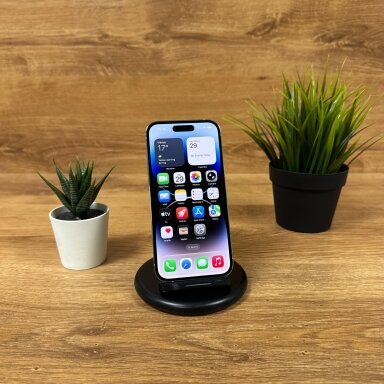 Apple iPhone 14 Pro 128GB Silver | 100% Battery | B | Atnaujintas