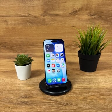 Apple iPhone 15 Pro 128GB White Titanium | 85% battery | A+ | Atnaujintas Apple iPhone 15 Pro 128GB White Titanium | 85% battery | A+ | Atnaujintas