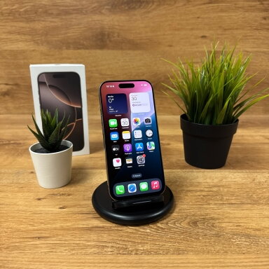 Apple iPhone 16 Pro 128GB Desert Titanium  | 100% Battery | A+ | Ekspozicinis