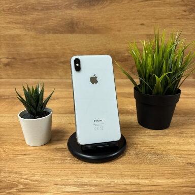 Apple iPhone XS Max 256GB Silver | 100% battery | B | Atnaujintas
