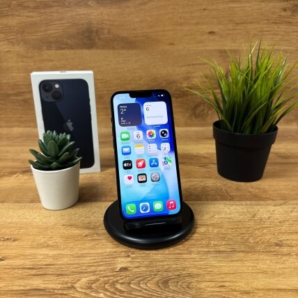 Apple iPhone 13 256GB Midnight | 100% Battery | A | Atnaujintas Apple iPhone 13 256GB Midnight | 100% Battery | A | Atnaujintas