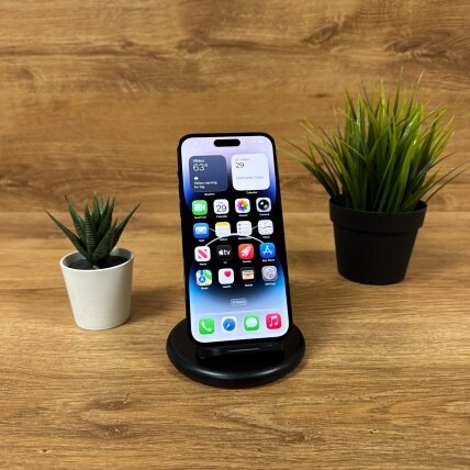 Apple iPhone 14 Pro Max 256GB Space Black | 100% Battery | A | Atnaujintas Apple iPhone 14 Pro Max 256GB Space Black | 100% Battery | A | Atnaujintas