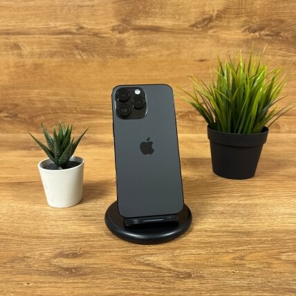 Apple iPhone 14 Pro Max 256GB Space Black | 100% Battery | A | Atnaujintas Apple iPhone 14 Pro Max 256GB Space Black | 100% Battery | A | Atnaujintas
