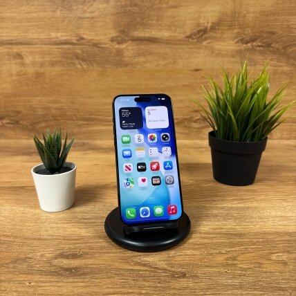 Apple iPhone 15 Pro Max 256GB Black Titanium | 87% Battery | B | Atnaujintas