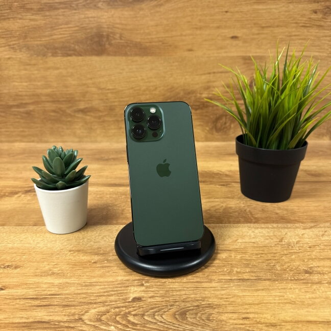 Apple iPhone 13 Pro 128GB Alpine Green | 100% Battery | B | Atnaujintas
