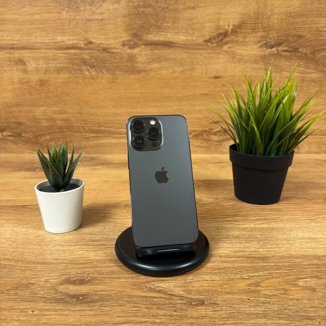 Apple iPhone 13 Pro 128GB Graphite | 100% Battery | B | Atnaujintas