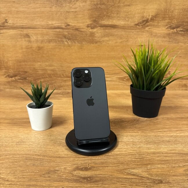 Apple iPhone 14 Pro 128GB Space Black | 100% Battery | B | Atnaujintas