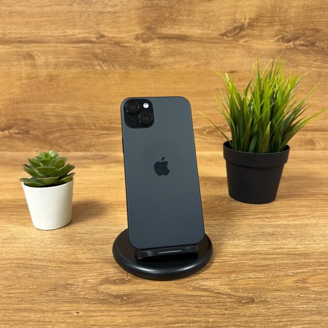 Apple iPhone 15 Plus 128GB Black | 100% Battery | A | Atnaujintas Apple iPhone 15 Plus 128GB Black | 100% Battery | A | Atnaujintas