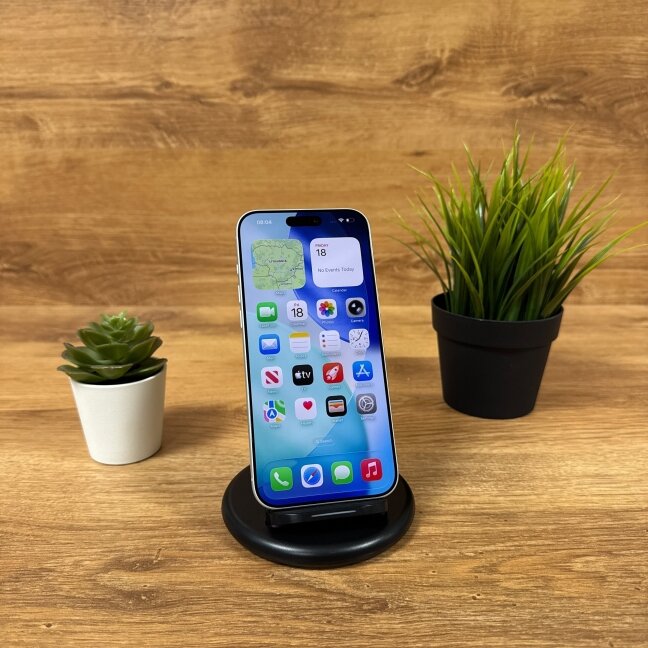 Apple iPhone 17 Pro Max 256GB Silver | 96% Battery | A+ | Ekspozicinis 1