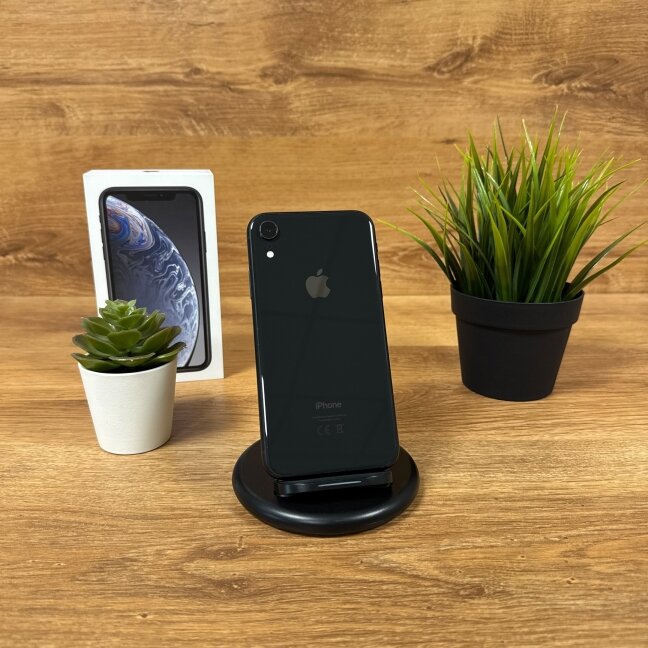 Apple iPhone Xr 64GB Black | 92% Battery | A | Atnaujintas