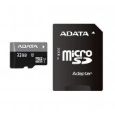 Atminties korta ADATA microSD 32GB (UHS-I Class 10) + SD adapter