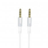 Audio kabelis Borofone BL19 3,5mm to 3,5mm baltas