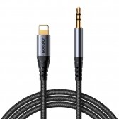 Audio kabelis Joyroom SY-A06 Lightning to 3,5mm 1.2m juodas