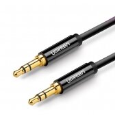 Audio kabelis Ugreen AV112 3,5mm to 3,5mm 2.0m juodas