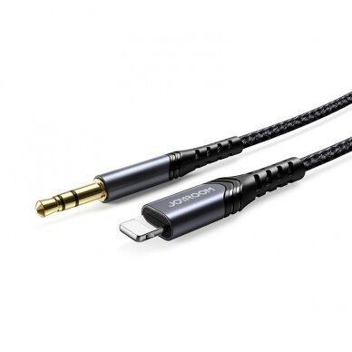 Audio adapteris Joyroom SY-A02 Lightning to 3.5mm 1.0m juodas