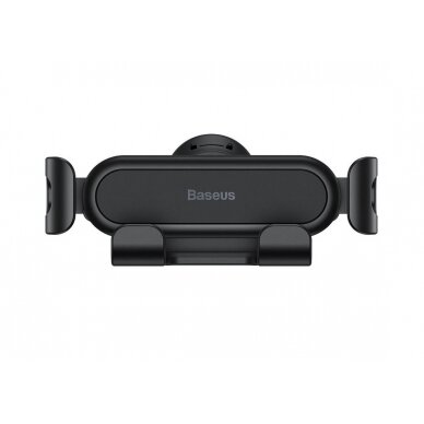 Automobilinis telefono laikiklis Baseus tvirtinamas į ventiliacijos groteles, juodas SUWX010001