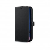 Samsung S906 S22 Plus dėklas BeHello Gel Wallet juodas