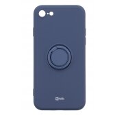 Apple iPhone 7/8/SE 2020/SE 2022  dėklas BeHello Ring Case tamsiai mėlynas