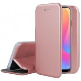 Apple iPhone 12/12 Pro dėklas Book Elegance rožinis-auksinis
