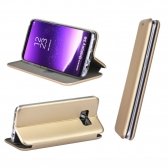 Samsung A202 A20e dėklas "Book Elegance" aukso spalvos