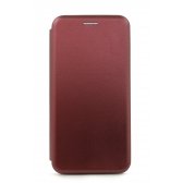 Samsung A705 A70 dėklas "Book Elegance" vyno raudona