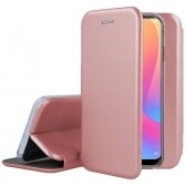 Samsung M51 dėklas Book Elegance rožinis-auksinis