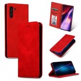 Samsung A02s A025G dėklas Business Style raudonas