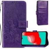 Samsung A546 A54 5G dėklas Flower Book violetinis