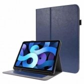 Huawei MatePad T10 9.7 dėklas Folding Leather tamsiai mėlynas