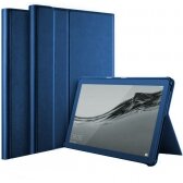 Samsung Tab A9 8.7 dėklas Folio Cover tamsiai mėlynas