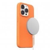 Apple iPhone 15 ėklas Joyroom JR-BP006 Magnetic Protective Phone Case oranžinis