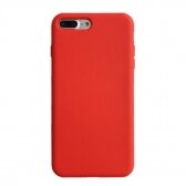 Apple iPhone 12 Pro dėklas Liquid Silicone 1.5mm raudonas