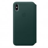 Apple iPhone XS Max dėklas originalus MRX42ZM/A Leather Folio žalias