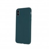 Xiaomi Poco C40 dėklas Rubber TPU tamsiai žalias
