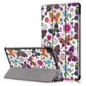 Samsung T510/T515 Tab A 10.1 2019 dėklas Smart Leather butterfly