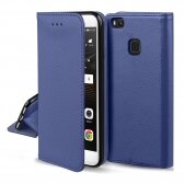 Huawei P40 Pro dėklas Smart Magnet tamsiai mėlynas