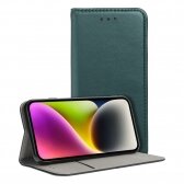 Samsung S711 S23 FE dėklas Smart Magnetic tamsiai žalias